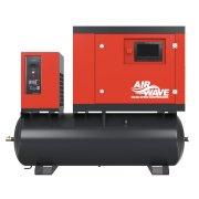 Airwave Micro-Speed MTD Variable Speed 21CFM - 6-10 Bar 200L Tank Mounted Compressor w/ Dryer 400V